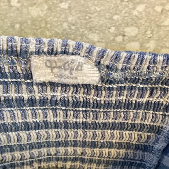 John Galt/Brandy Melville Gingham Top - Picture 4 of 4